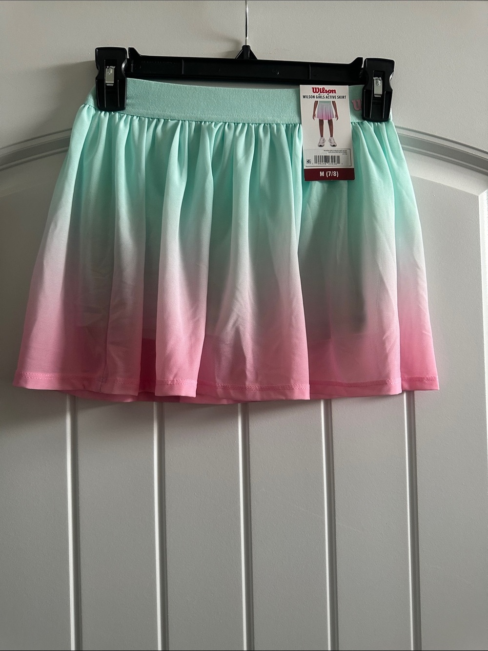 Wilson Mint-to-Pink Ombre Girls' Skater Skirt
